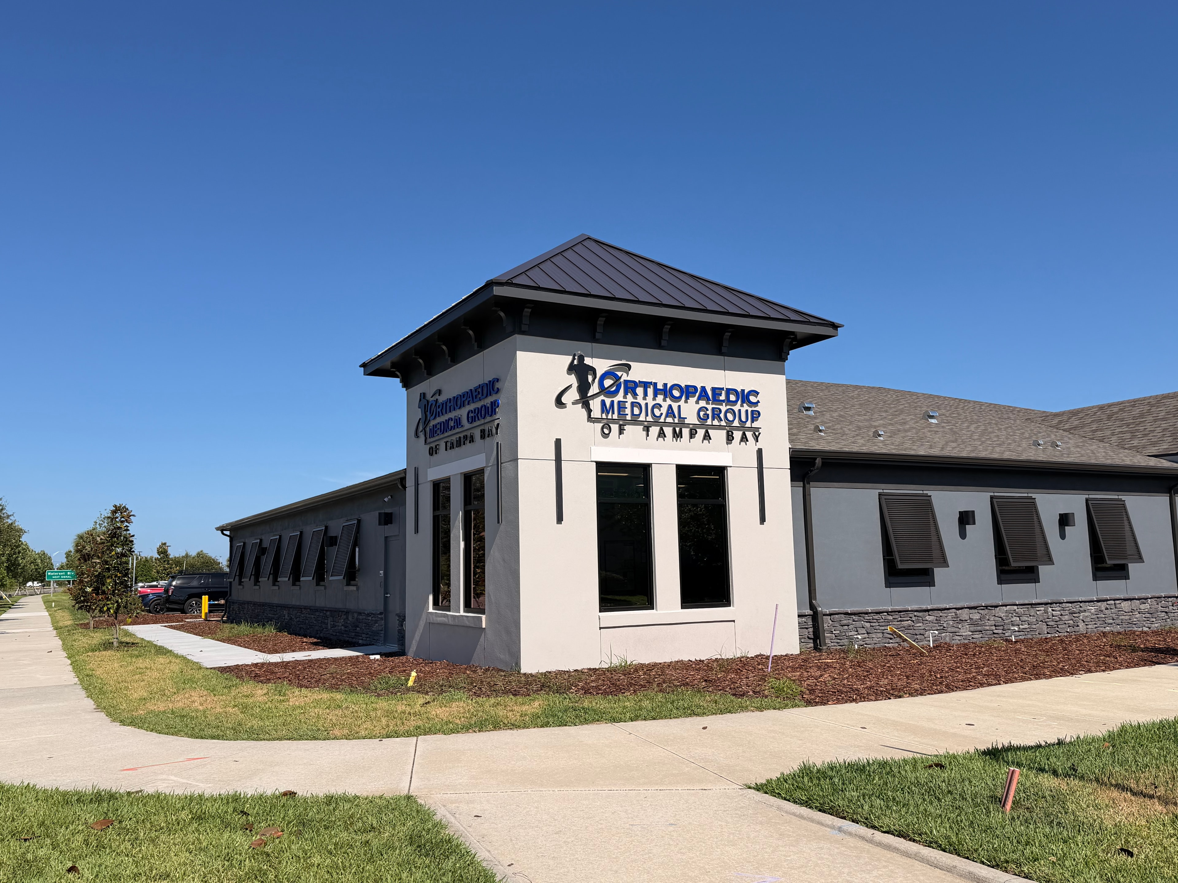 Orthopaedic Medical Group of Tampa Bay exterior completed